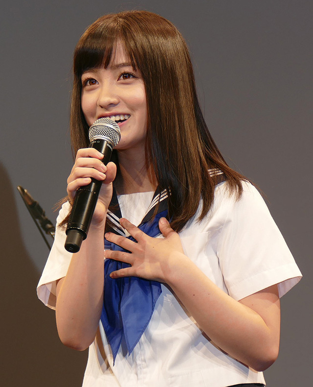 橋本環奈／『セーラー服と機関銃 -卒業-』公開直前PRイベント