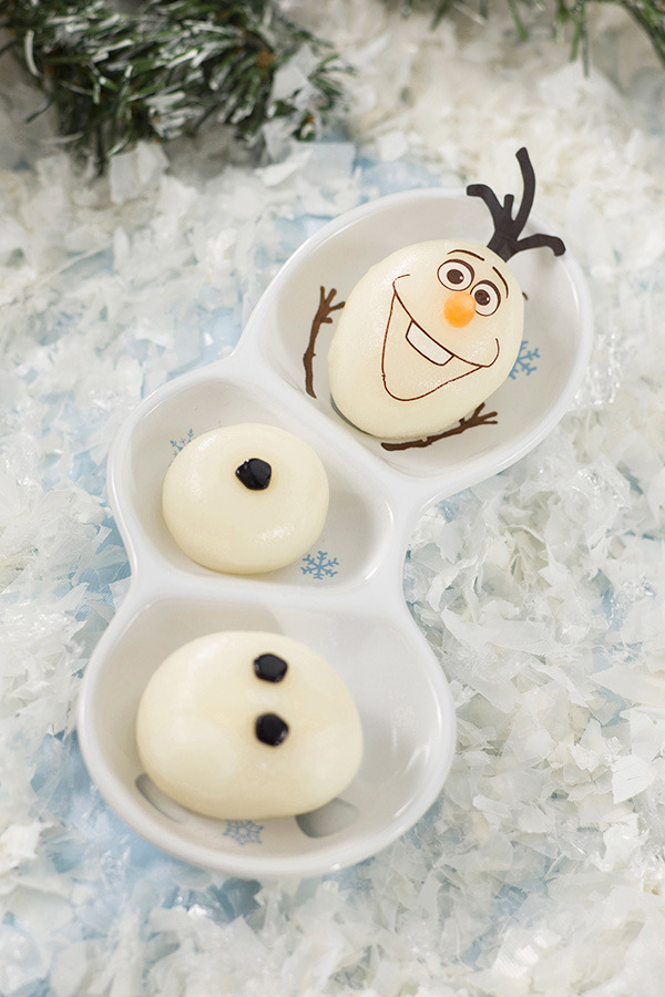 「オラフもち、スーベニアプレート付き」