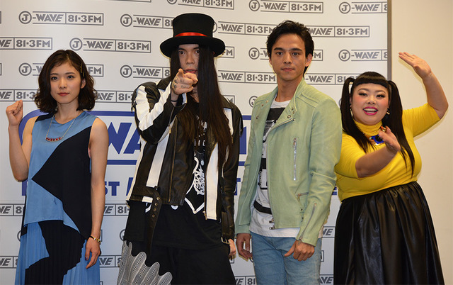 松岡茉優、KenKen、満島真之介、渡辺直美／「AVALON」制作発表会