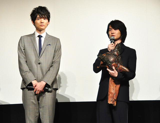 古川雄輝、神木隆之介／『太陽』完成披露試写会