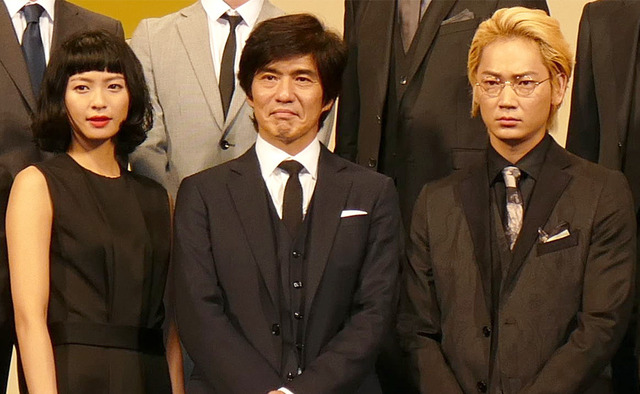 榮倉奈々、佐藤浩市、綾野剛／『64-ロクヨン-前編』完成報告会見