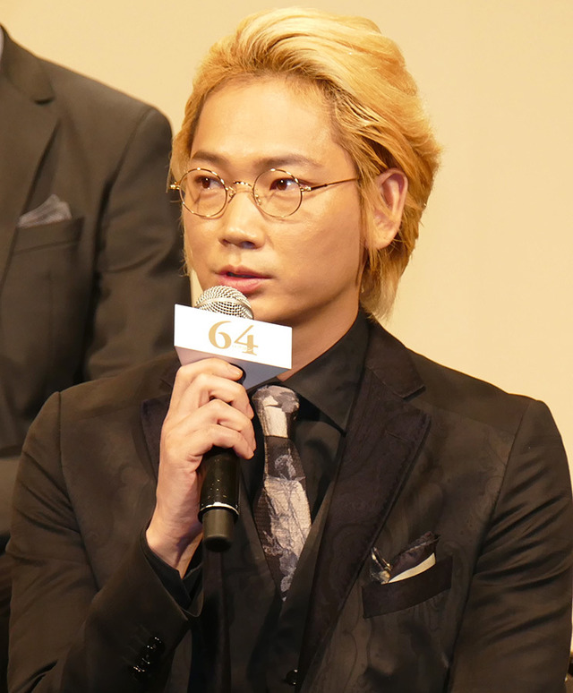 綾野剛／『64-ロクヨン-前編』完成報告会見
