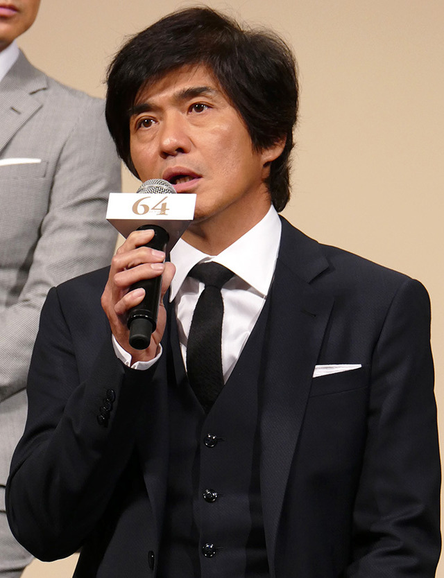 佐藤浩市／『64-ロクヨン-前編』完成報告会見