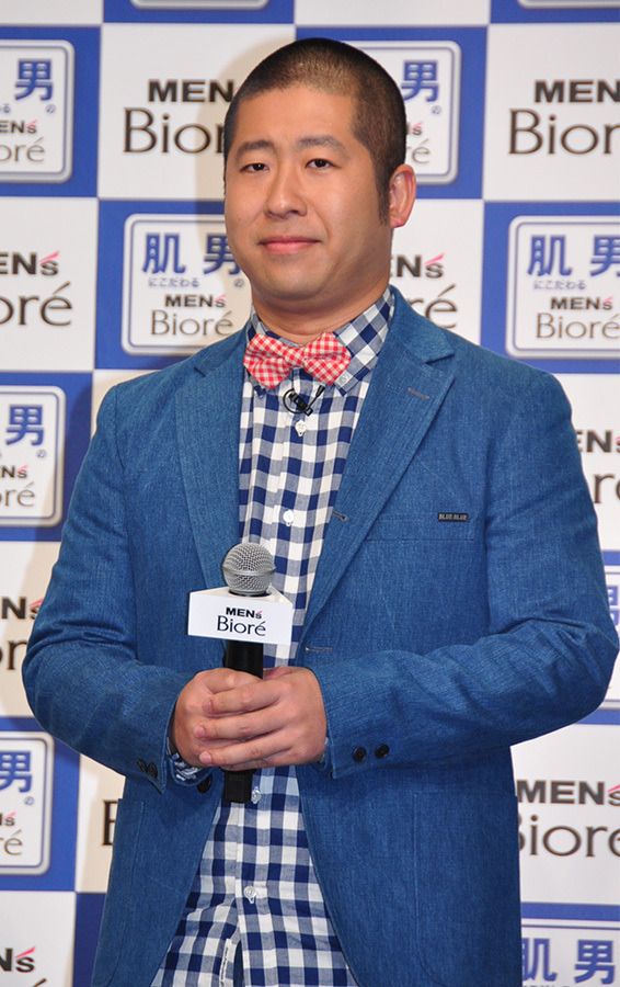 澤部佑（ハライチ）／ビオレ“肌男”新CM発表会