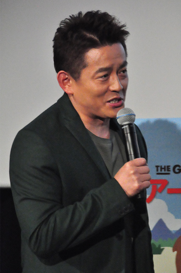 井戸田潤／『アーロと少年』大ヒット記念イベント