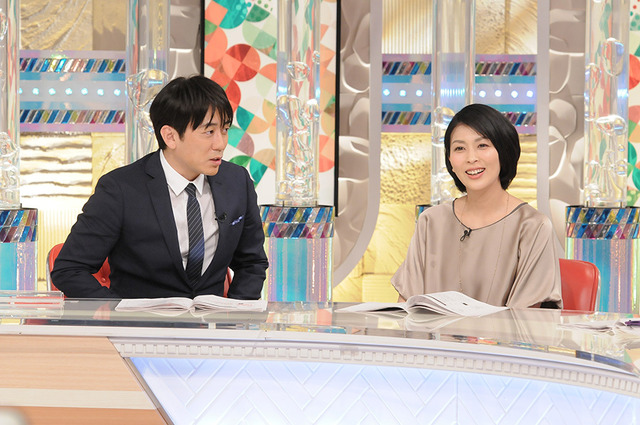 安住紳一郎アナウンサー、松たか子／「生命38億年スペシャル“人間とは何だ…!?”」- (C) TBS