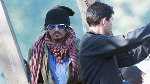 デップ演出によるミュージックビデオ、その出来映えやいかに？　-(C) AFLO