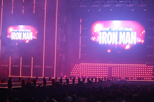 『シビル・ウォー／キャプテン・アメリカ』コラボステージ-(C)TOKYO GIRLS COLLECTION　2016 S／S