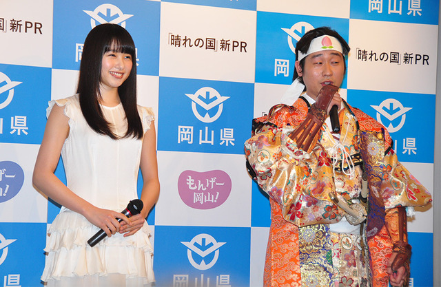 桜井日奈子、前野朋哉／「岡山三部作」発表会見