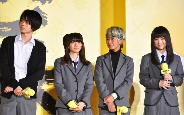 菅田将暉、山本舞香、加藤清史郎、優希美青／『暗殺教室-卒業編-』公開直前学生限定イベント