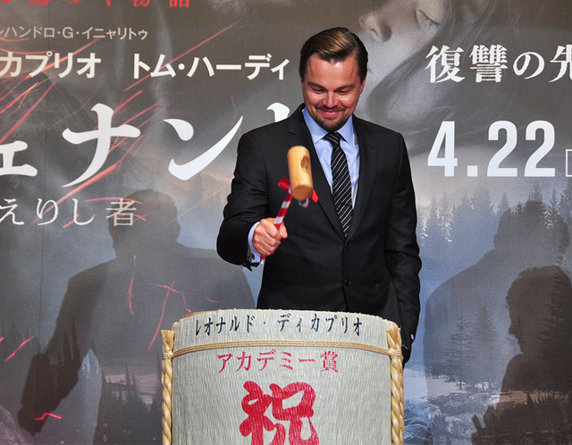 レオナルド・ディカプリオ／『レヴェナント：蘇りし者』ジャパンプレミア