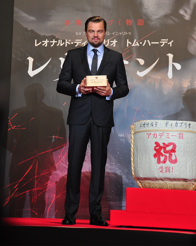 レオナルド・ディカプリオ／『レヴェナント：蘇りし者』ジャパンプレミア