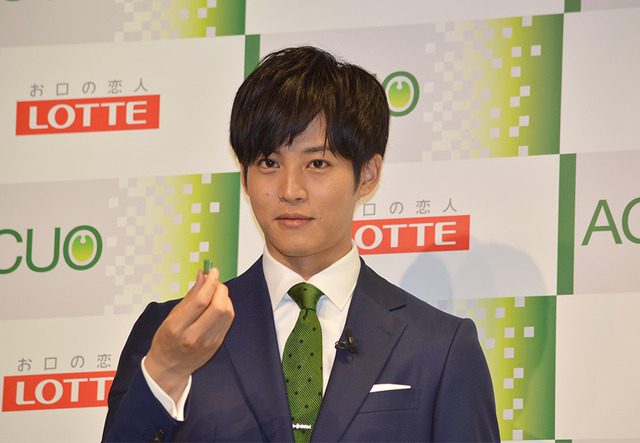 松坂桃李／ロッテガム「ACUO（アクオ）」新CM／トーリロボ お披露目会