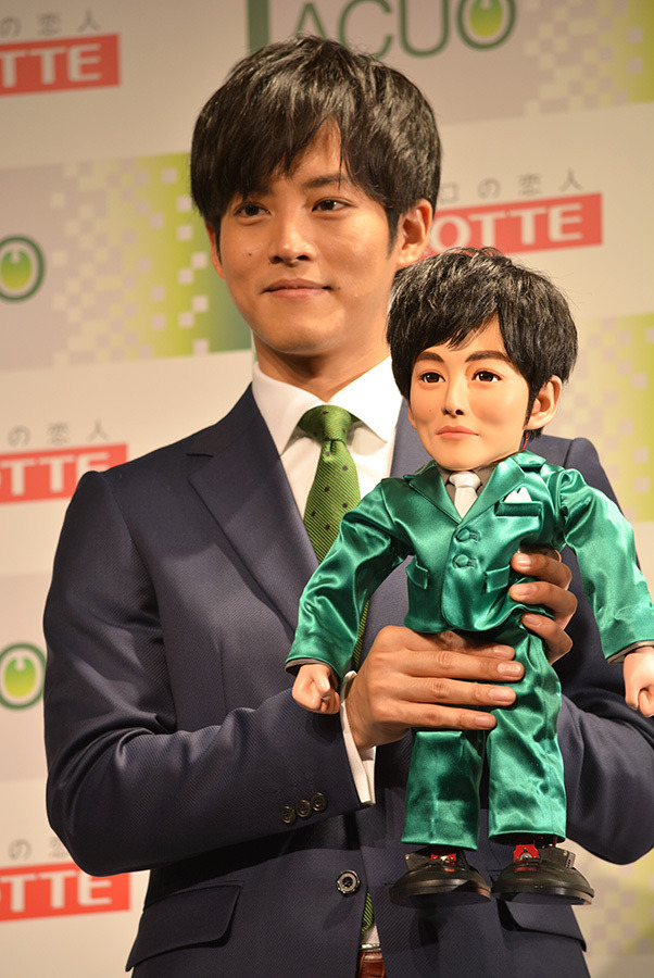 松坂桃李／ロッテガム「ACUO（アクオ）」新CM／トーリロボ お披露目会