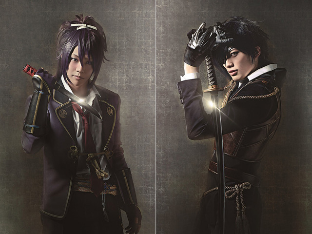 不動行光（椎名鯛造）＆燭台切光忠（東啓介）-(C)舞台『刀剣乱舞』製作委員会