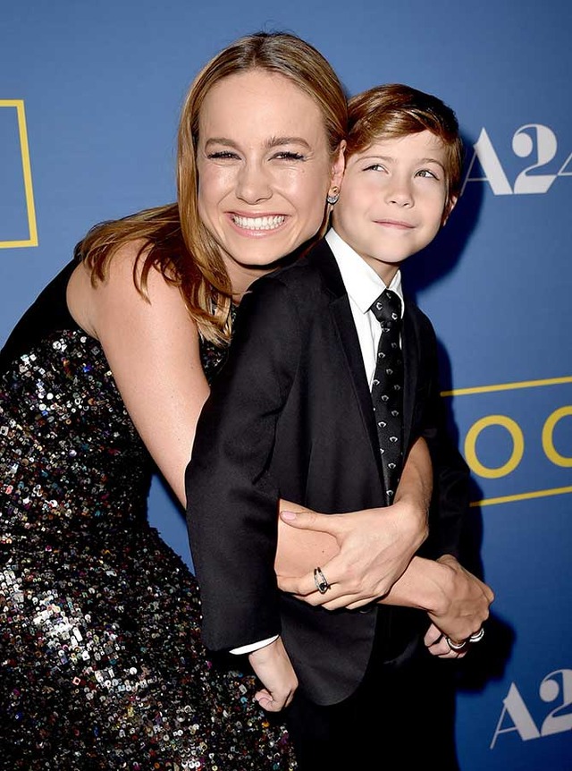 ブリー・ラーソン＆ジェイコブ・トレンブレイ(C)Getty Images