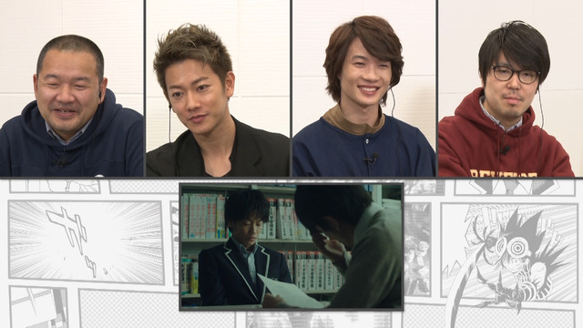 佐藤健＆神木隆之介＆大根仁監督＆川村元気プロデューサーによる“撮り下ろし”ビジュアルコメンタリー-(C)2015 映画「バクマン。」製作委員会 -(C)大場つぐみ・小畑健／集英社