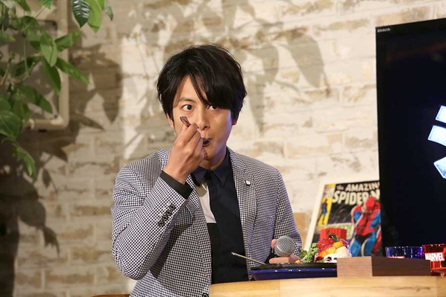 溝端淳平／『シビル・ウォー／キャプテン・アメリカ』東京・渋谷マーベル・カフェ