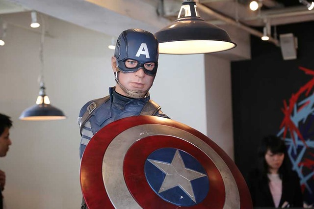 キャプテン・アメリカ／『シビル・ウォー／キャプテン・アメリカ』東京・渋谷マーベル・カフェ