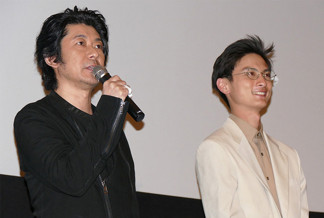 永瀬正敏、高良健吾／『蜜のあわれ』公開記念舞台挨拶