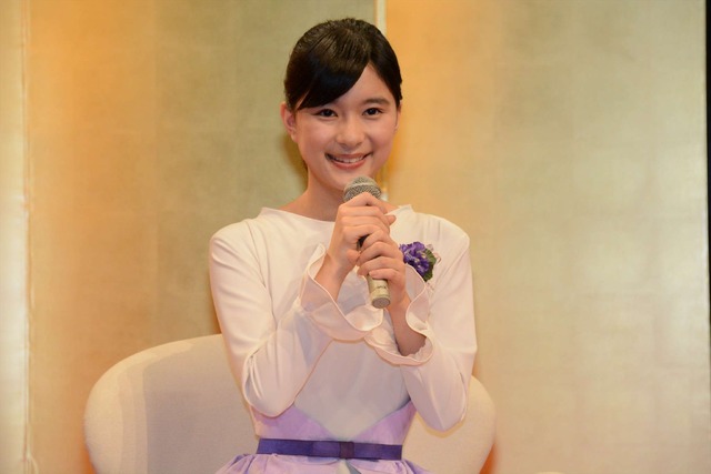 芳根京子／NHK連続テレビ小説第95作「べっぴんさん」ヒロイン発表記者会見