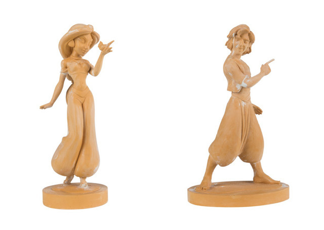 「アラジン」ジャスミン＆アラジン　アニメーション・マケット（1992年）