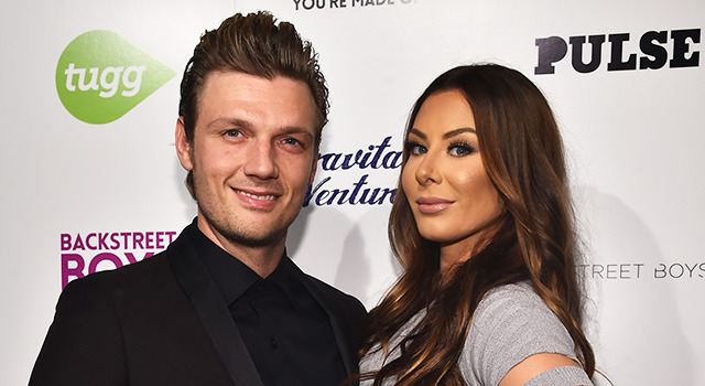 「バックストリート・ボーイズ」ニック・カーター＆妻ローレン・キット-(C)Getty Images