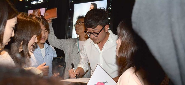 ハ・ジョンウ／『ホ・サムグァン』舞台挨拶＠第8回沖縄国際映画祭