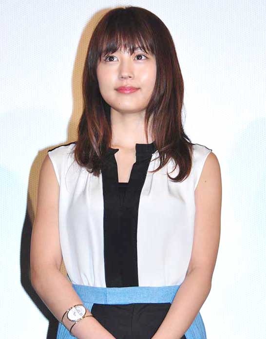 有村架純／『アイアムアヒーロー』初日舞台挨拶