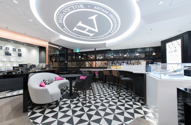 ユーゴ＆ヴィクトール表参道ヒルズ店　カフェスペース