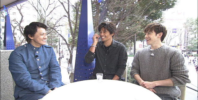 ゲストの伊藤英明と小栗旬「火曜サプライ