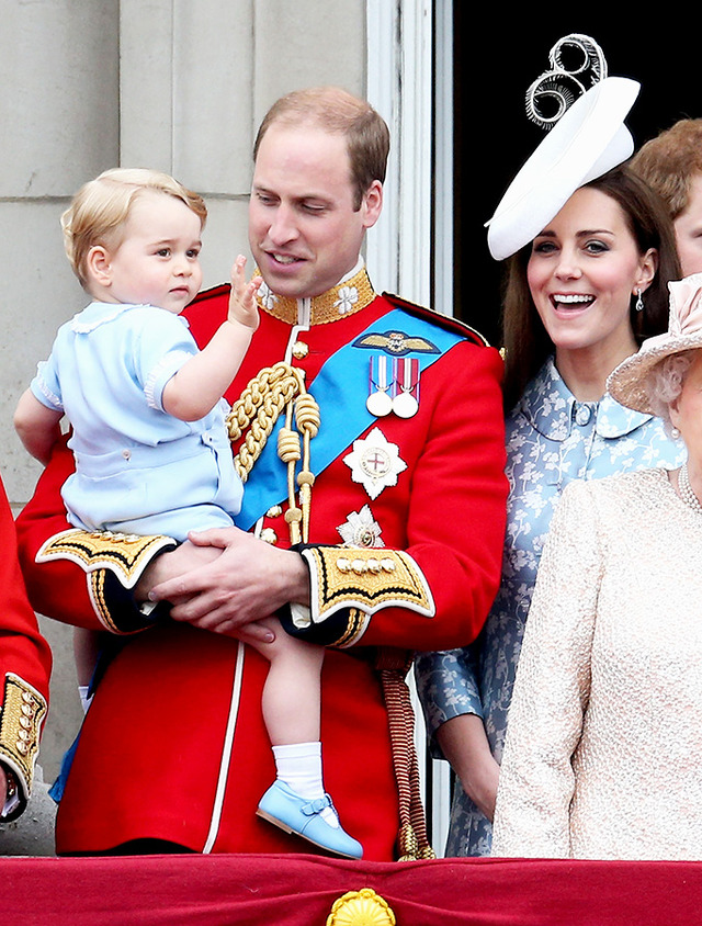 英ウィリアム王子＆キャサリン妃＆ジョージ王子 -(C) Getty Images