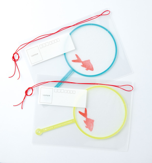 〈ROKKAN〉ぽいぶみ（メッセージカード）（各520円）