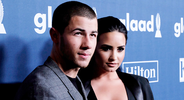 ニック・ジョナス＆デミ・ロヴァート-(C)Getty Images