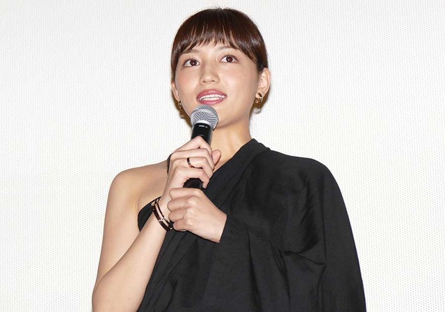 川口春奈／『クリーピー　 偽りの隣人』完成披露試写会