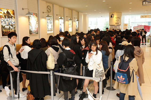 公開決定セレブレーション・イベントの列