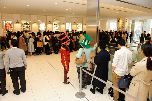 公開決定セレブレーション・イベントの列