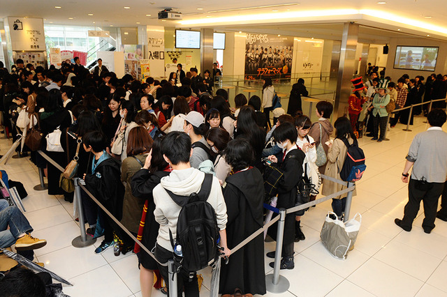 公開決定セレブレーション・イベントの列