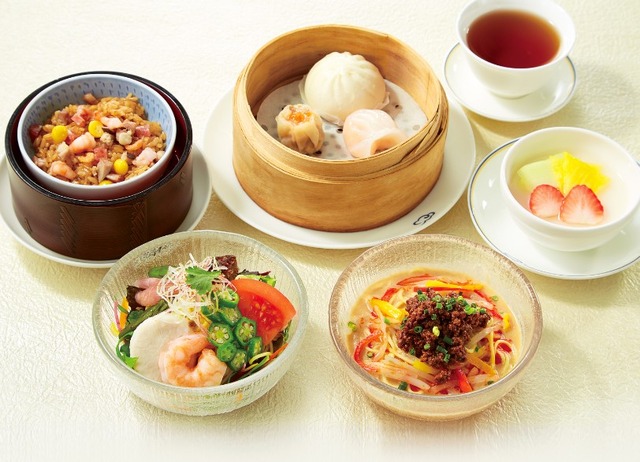 中国料理「翡翠宮」　「冷麺セット」