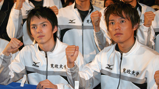 走る才能を持った2人の若者を熱演