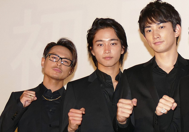 今市隆二＆佐藤寛太＆町田啓太／『ROAD TO HiGH＆LOW』初日舞台挨拶