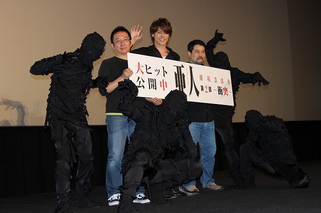 「亜人 -衝突-」舞台挨拶で語られたTVシリーズとの違い　映画は没入感を意識した作り