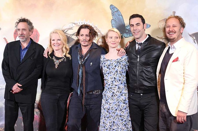 『アリス・イン・ワンダーランド／時間の旅』記者会見@ロンドン