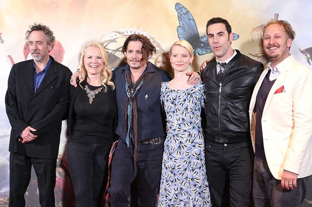 『アリス・イン・ワンダーランド／時間の旅』記者会見@ロンドン