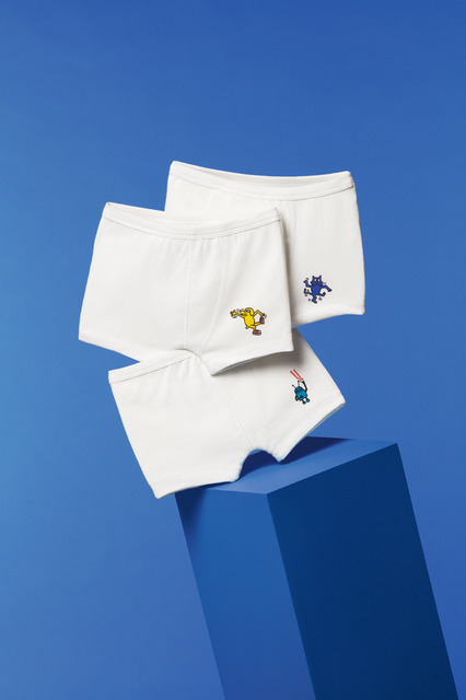 プチバトーがキース・ヘリングとのコラボレーションによるカプセルコレクションを発売