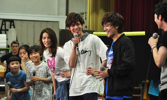 「ラディアント・ベイビー～キース・ヘリングの生涯～」の稽古の模様