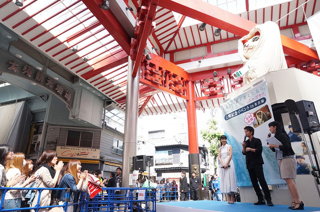 佐藤健＆宮崎あおい／『世界から猫が消えたなら』公開記念イベントinニャゴヤ（名古屋）