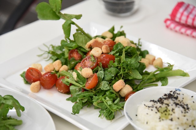 クレソンサラダ／「野草deクッキング！」