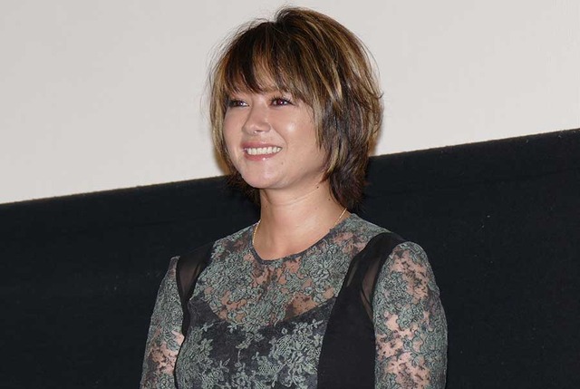 真木よう子／『海よりもまだ深く』初日舞台挨拶