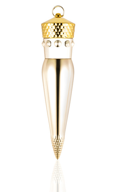 シルキーサテン質感のゴールドのボディとキャップが印象的な「リップカラー」（1万2,500円）